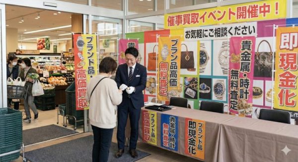 催事買取とは？手軽にできるイベント型買取の魅力と流れ