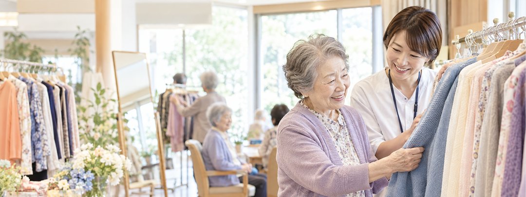 ニッセンの訪問デパート（高齢者施設向け出張販売サービス）